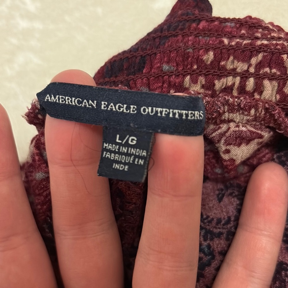American Eagle Patterned Pants - image 2